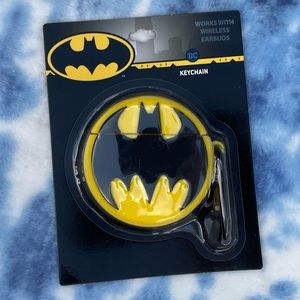 NIP Rare Limited Edition Officially Licensed Batman Logo Wireless Air Pods Case